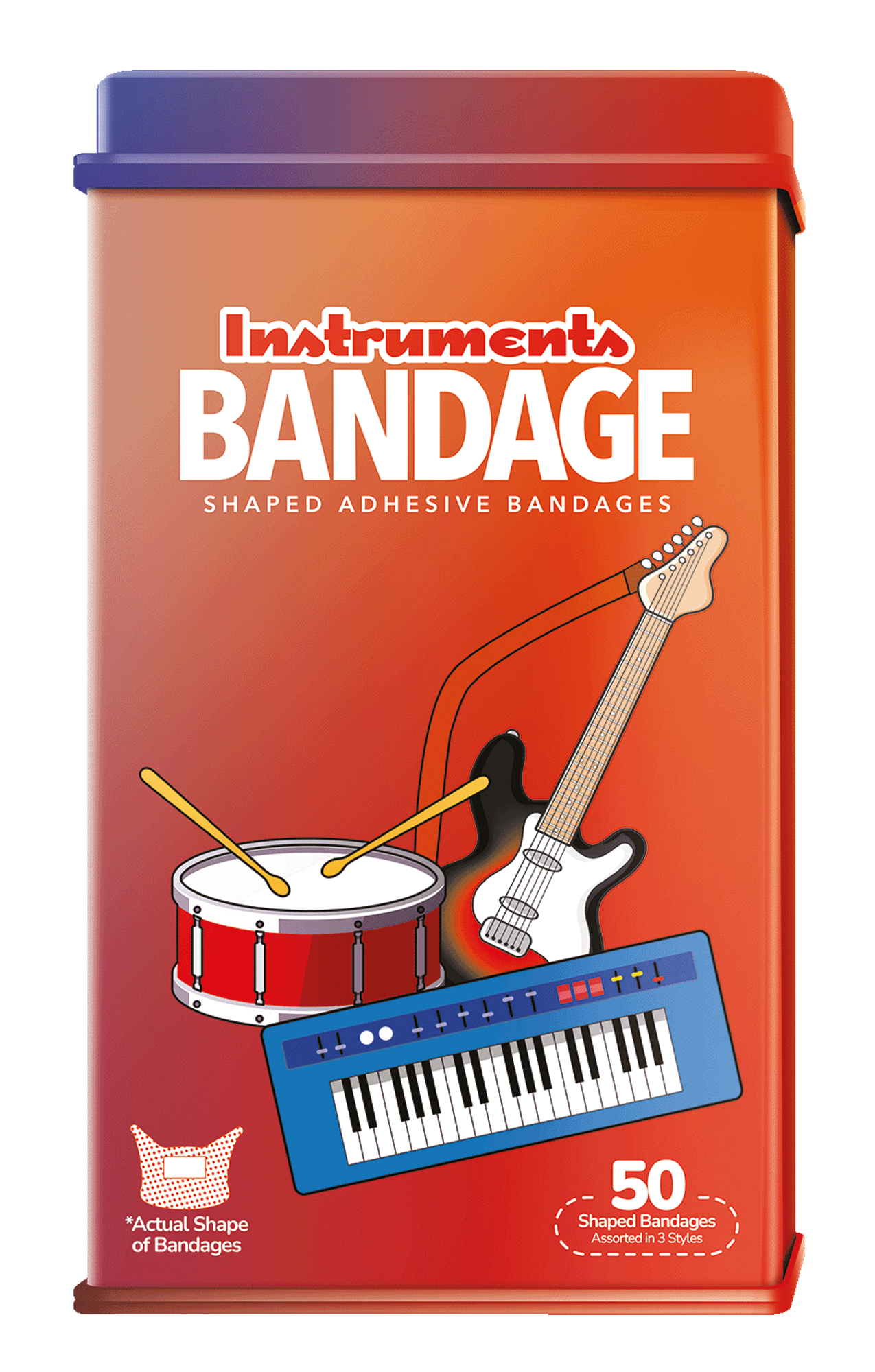 Instruments Shaped Bandages